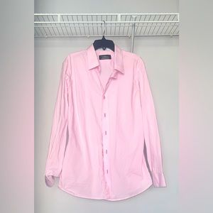 De Fabiano Pink Long Sleeve Button Down